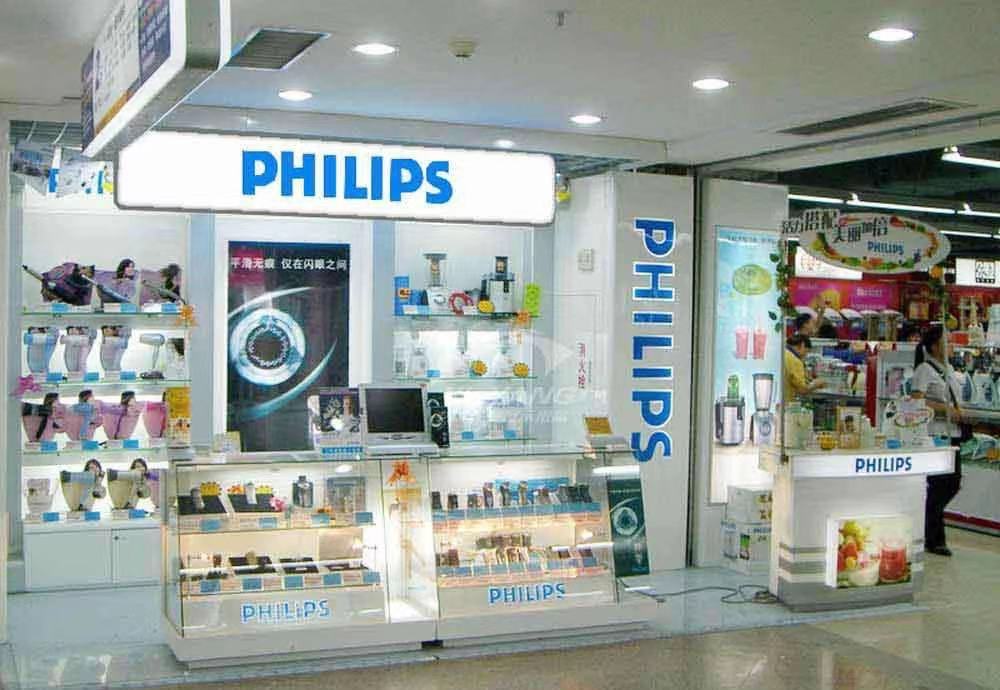 飛利浦家電展櫃（guì）設計（jì）定做