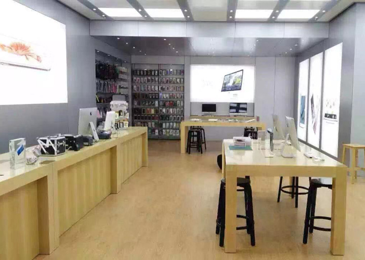 數碼（mǎ）展櫃定（dìng）做手（shǒu）機展櫃（guì）製作廠家