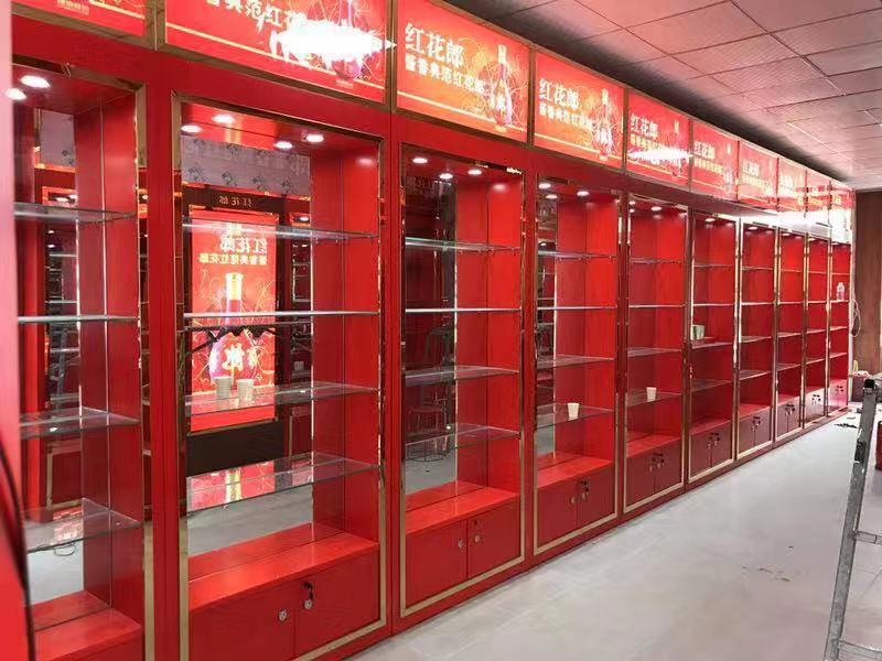 煙酒店展示櫃定做