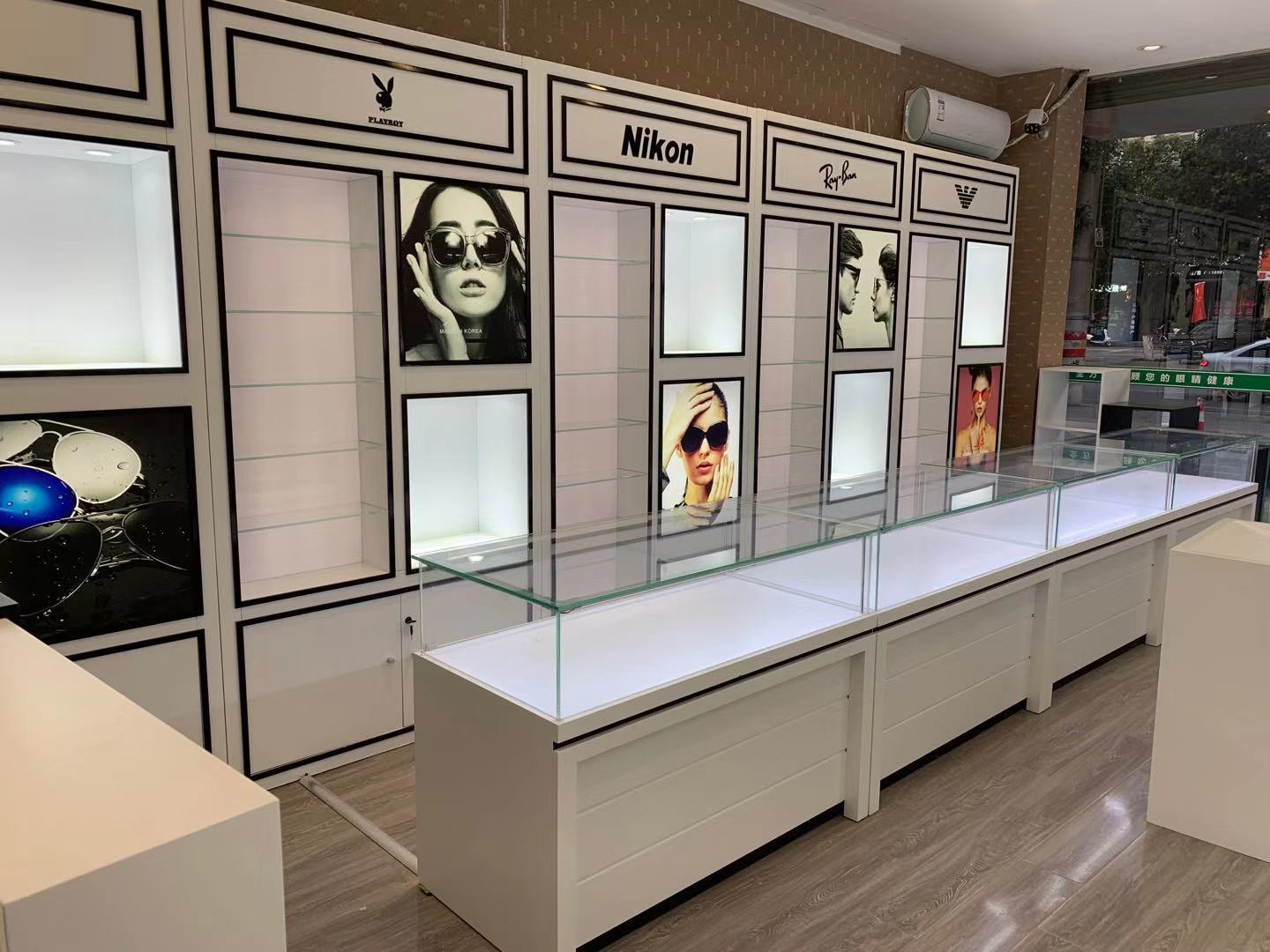 眼鏡櫃台展示櫃設計製作